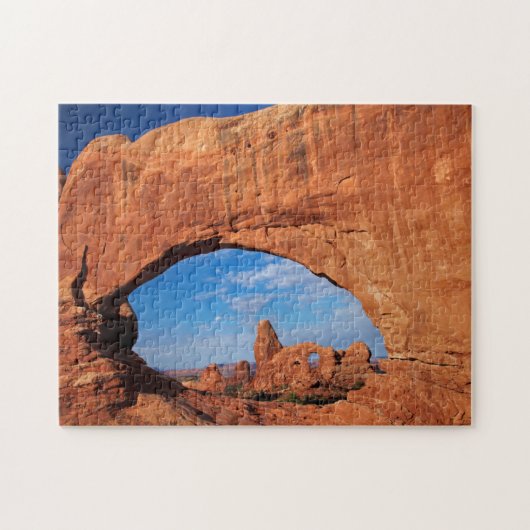 Utah, Nationaal Park Arches, Arch 3 Turret Legpuzzel (Horizontaal)