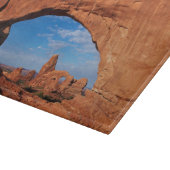 Utah, Nationaal Park Arches, Arch 3 Turret Snijplank (Hoek)
