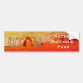 UTAH Nationaal Park Arches Bumpersticker (Voorkant)