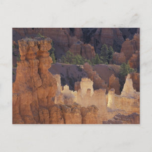 Utah, Nationaal park Bryce Canyon. Hoodoos, Briefkaart