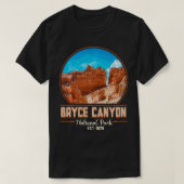 Utah National Park Tshirt Bryce Canyon National Pa (Design voorkant)