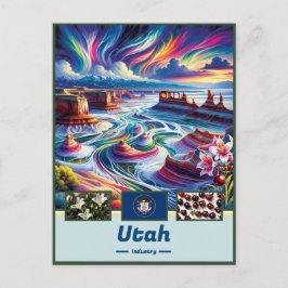 Utah Natural Wonder: Schilderachtig Briefkaart