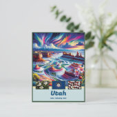 Utah Natural Wonder: Schilderachtig Briefkaart (Staand voorkant)
