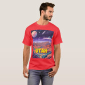 Utah Natuur en Stad vriend T-shirt (Voorkant volledig)