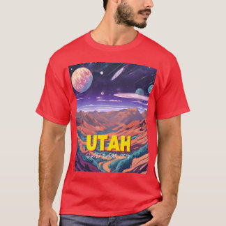 Utah Natuur en Stad vriend T-shirt