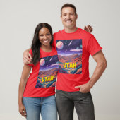 Utah Natuur en Stad vriend T-shirt (Unisex)