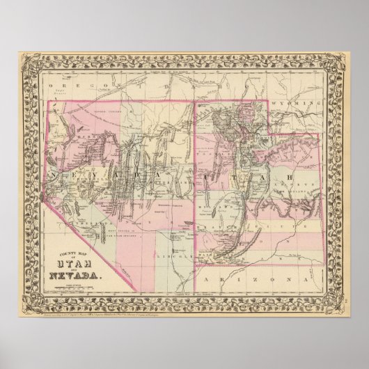 Utah, Nevada 2 Poster (Voorkant)