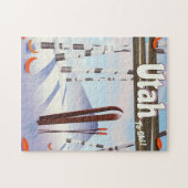 Utah om te skiën. legpuzzel (Horizontaal)