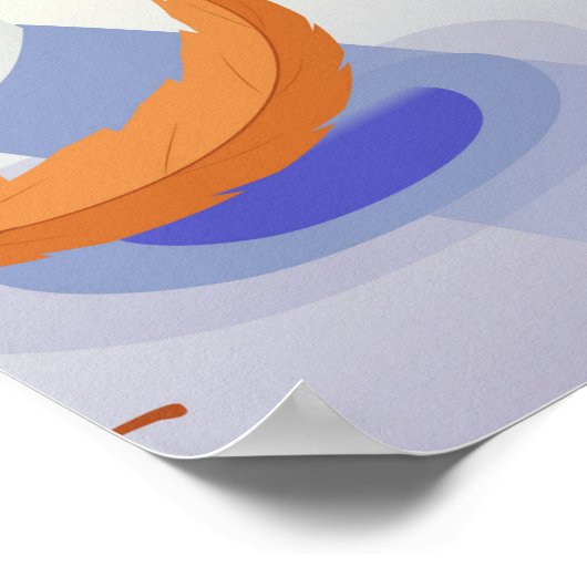 Utah om te skiën. poster (Hoek)