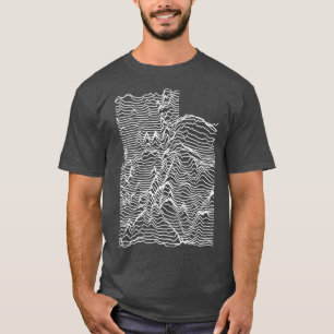 Utah Onbekende Verhogingen Topografie Map zonder T T-shirt
