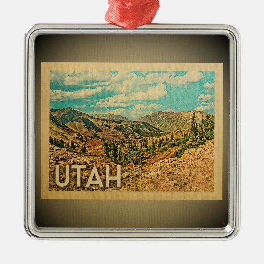 Utah Ornament Vintage Travel (Voorkant)