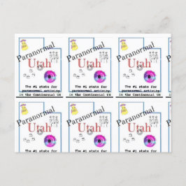 Utah paranormaal briefkaart