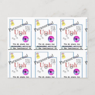 Utah paranormaal briefkaart