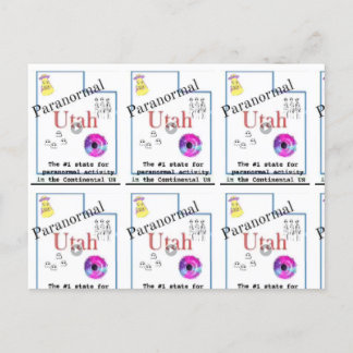 Utah paranormaal briefkaart