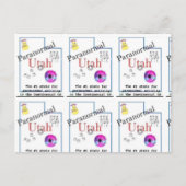 Utah paranormaal briefkaart (Voorkant)