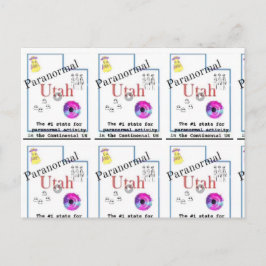 Utah paranormaal briefkaart