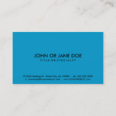 utah pride blur visitekaartje (Achterkant)