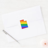 UTAH PRIDE RONDE STICKER (Envelop)