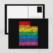 utah-regenboog briefkaart (Voorkant / Achterkant)