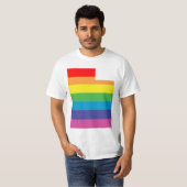 utah-regenboog t-shirt (Voorkant volledig)