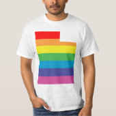 utah-regenboog t-shirt (Voorkant)