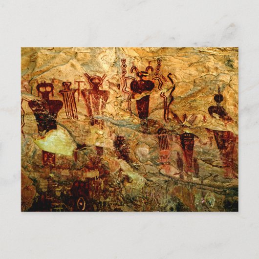 Utah Rock Art Briefkaart (Voorkant)