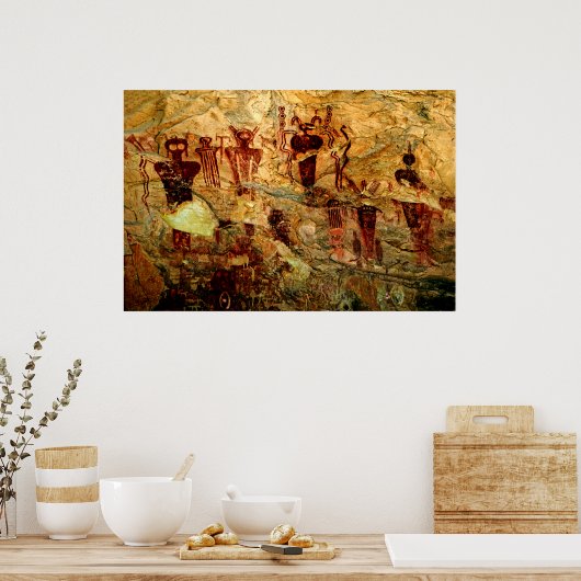 Utah Rock Art Poster (Keuken)