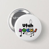Utah Rocks Ronde Button 5,7 Cm (Voorkant /achterkant)