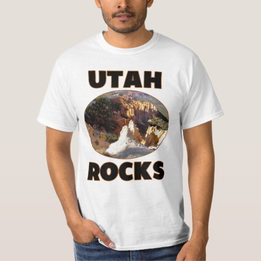 utah rocks  t-shirt (Voorkant)
