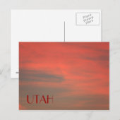 UTAH Rode Kaart (Voorkant / Achterkant)