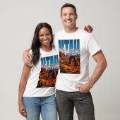 Utah Rode Rotsboog Bergavontuur T-shirt (Unisex)
