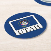 Utah Ronde Kartonnen Onderzetter (Gebogen)