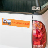 utah-rotsen, UTAH ROCKS! Bumpersticker (Op Truck)