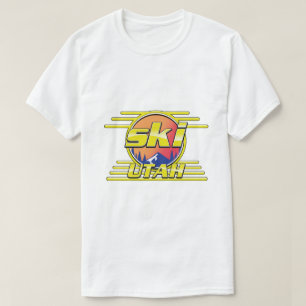 Utah Ski logo uit 1980 T-shirt