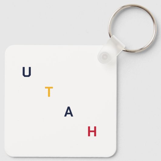 Utah Sleutelhanger (Achterkant)