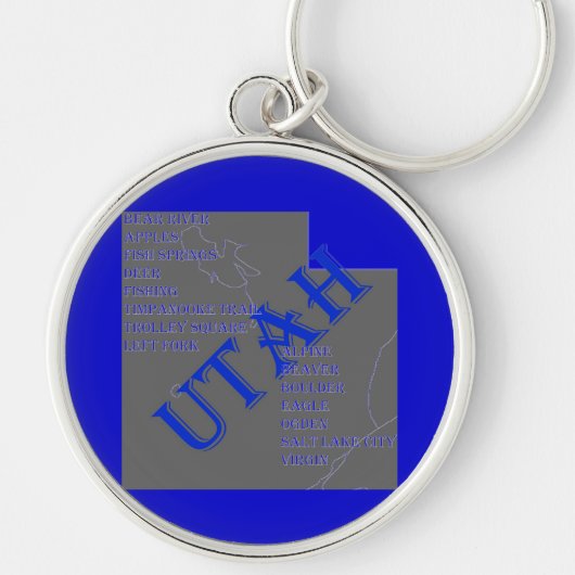 UTAH SLEUTELHANGER (Voorkant)
