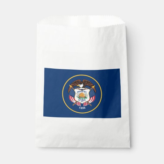Utah Staatsvlag Bedankzakje (Voorkant)