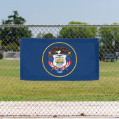 Utah Staatsvlag Spandoek (Insitu)