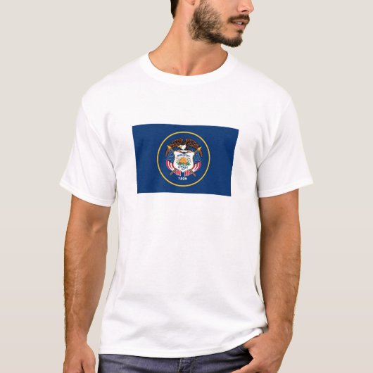 Utah Staatsvlag T-shirt (Voorkant)