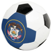 Utah Staatsvlag Voetbal (Drie kwart)