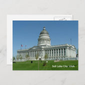 Utah State Capitol Briefkaart (Voorkant / Achterkant)