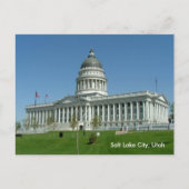 Utah State Capitol Briefkaart (Voorkant)