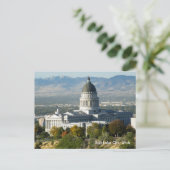 Utah State Capitol Briefkaart (Staand voorkant)