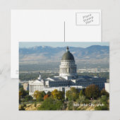 Utah State Capitol Briefkaart (Voorkant / Achterkant)