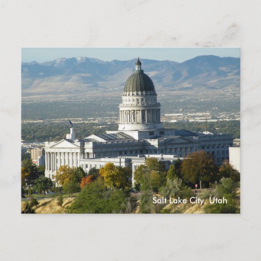 Utah State Capitol Briefkaart (Voorkant)