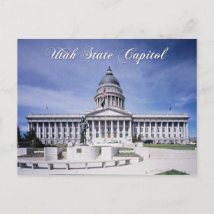 Utah State Capitol-gebouw, Salt Lake City Briefkaart