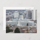 Utah State Capitol - Salt Lake City Briefkaart (Voorkant / Achterkant)