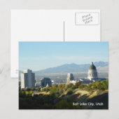 Utah State Capitol - Salt Lake City Briefkaart (Voorkant / Achterkant)