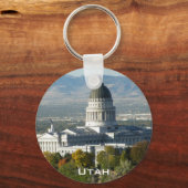 Utah State Capitol - Salt Lake City Sleutelhanger (Voorkant)