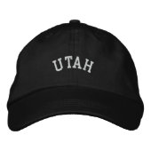 Utah State Embroized Geborduurde Pet (Voorkant)